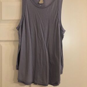 Free People We The Free Women's Periwinkle Sleeveless Top